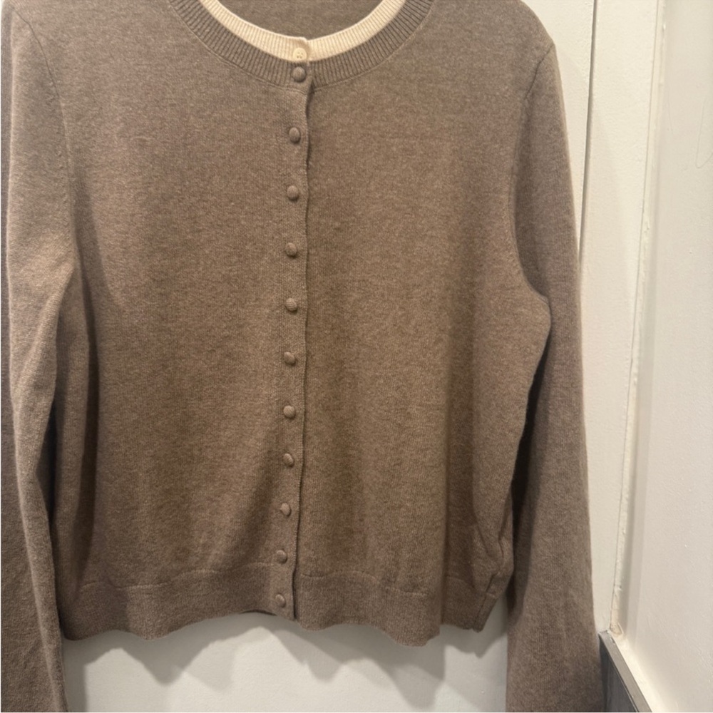 Goelia Cashmere Layered Cardigan - Picture 6 of 7